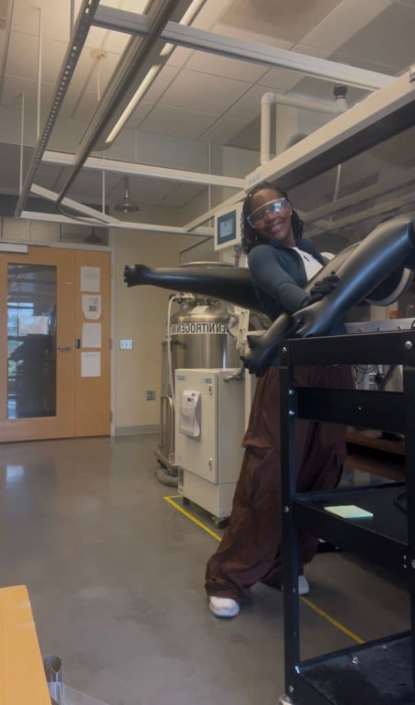 Dempsey Lab, glovebox operation